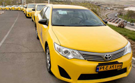 ورود تاکسی‌های تویوتا به فرودگاه مهرآباد
